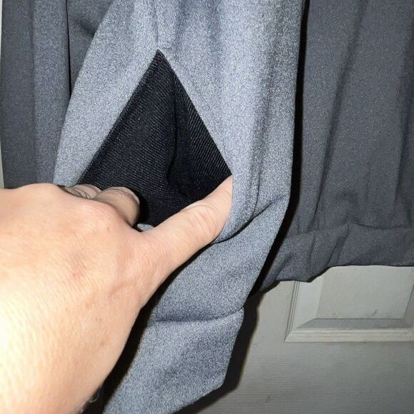 Nike Sweatshirt Womens M Gray All Time Half Zip Fleece Lined‎ Pullover Mock Neck - Picture 3 of 11